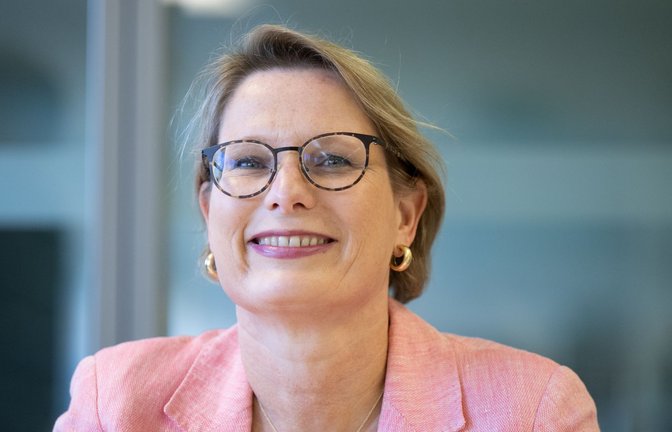 Bundesjustizministerin Stefanie Hubig (SPD) will eine neue Rechtsform für Unternehmen ermöglichen.<span class='image-autor'>Foto: Boris Roessler/dpa</span>