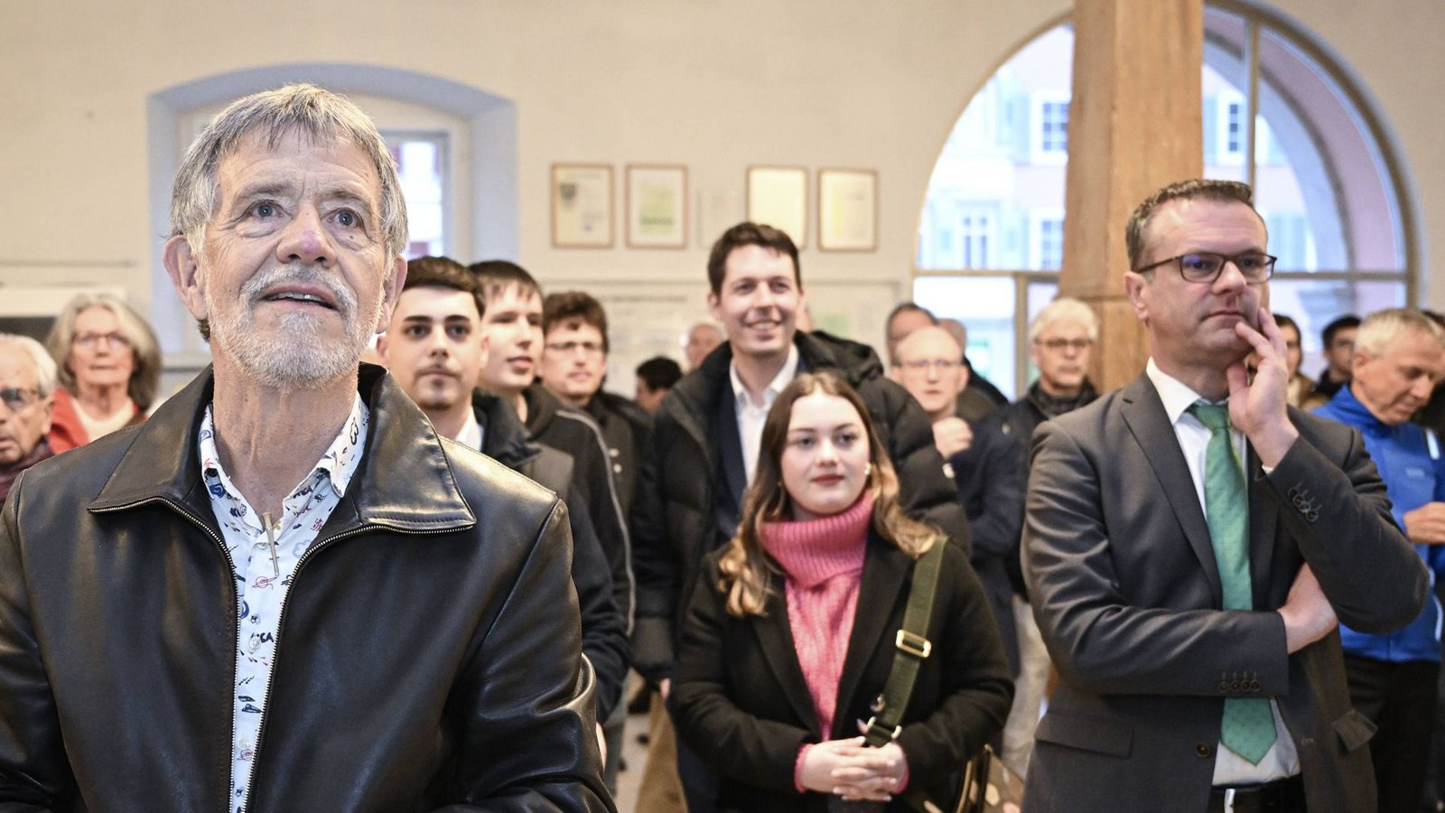 Der 72-jährige Herausforderer Klaus Weber (links) und Rottenburgs OB Stephan Neher (rechts).Foto: imago//Ulmer Der 72-jährige Herausforderer Klaus Weber (links) und Rottenburgs OB Stephan Neher (rechts).Foto: imago//Ulmer