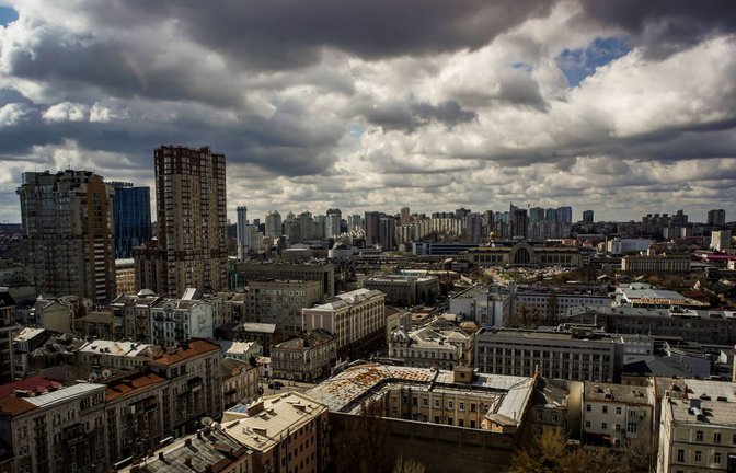 Die ukrainische Hauptstadt steht offenbar erneut unter Beschuss durch Russland. (Symbolbild)<span class='image-autor'>Foto: imago//Nicola Marfisi</span>