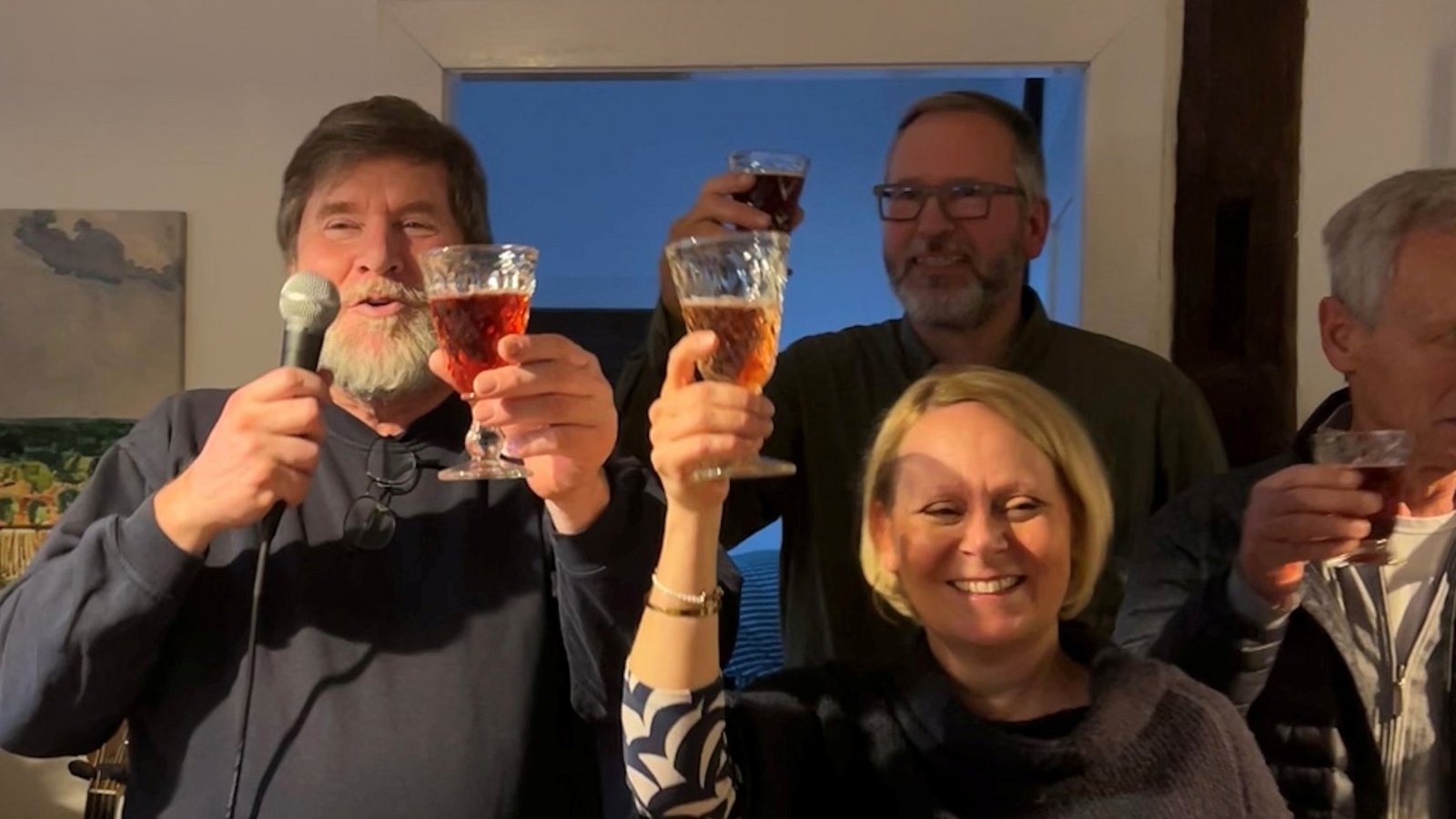 Bei den Grünen Dr. Markus Rösler und Meike Günter ist die Freude groß. Foto: Mross