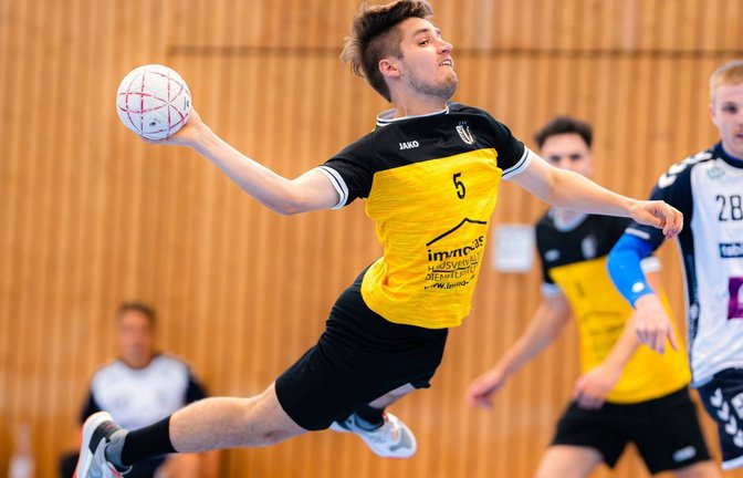 Fünf Tore hat Paul Wild für den TSV Oberriexingen im Heimspiel gegen den SV Salamander Kornwestheim III erzielt. <span class='image-autor'>Foto: Krause</span>