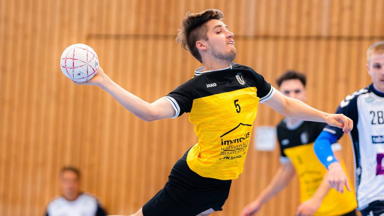Fünf Tore hat Paul Wild für den TSV Oberriexingen im Heimspiel gegen den SV Salamander Kornwestheim III erzielt. Foto: Krause Fünf Tore hat Paul Wild für den TSV Oberriexingen im Heimspiel gegen den SV Salamander Kornwestheim III erzielt. Foto: Krause