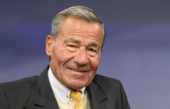 Wolfgang Grupp mischt auch nach der Firmenübergabe weiter bei Trigema mit. Die finalen Entscheidungen würden nun aber seine Kinder treffen.  (Archivbild)<span class='image-autor'>Foto: IMAGO/HMB-Media</span>