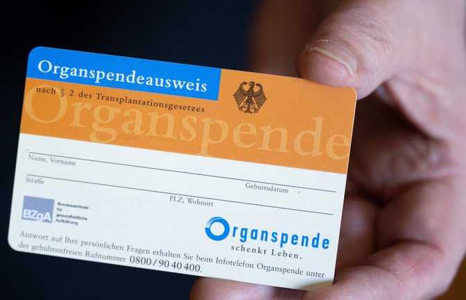 Die Zahl der Organspenden in Deutschland ist im vergangenen Jahr um 11 Prozent gestiegen.<span class='image-autor'>Foto: dpa/Hendrik Schmidt</span>
