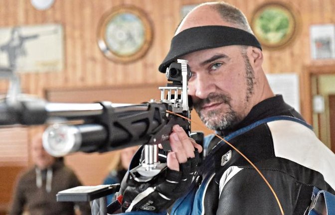 Aurichs Stephan Hübner hat im Stechen mit Adrian Mannhardt starke Nerven gezeigt.  Foto: Leitner