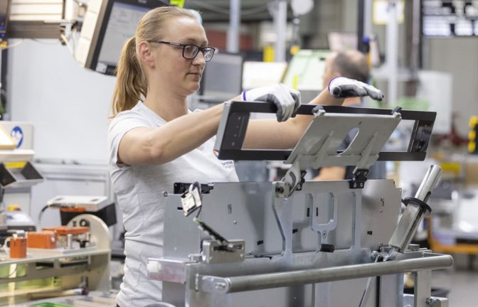 Die Produktion von Dunstabzugshauben bei&nbsp; Neff in Bretten soll erhalten bleiben&nbsp;– sofern sich ein externer Partner findet.<span class='image-autor'>BSH/Carolin Jacklin</span>