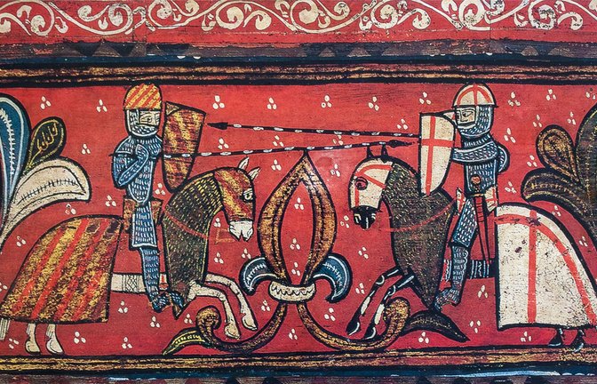 Kampf zwischen christlichem und muslimischen Rittern (Mallorca Museum) Ritter von christlichen militärischen Orden.<span class='image-autor'>Foto: Imago/Panthermedia</span>
