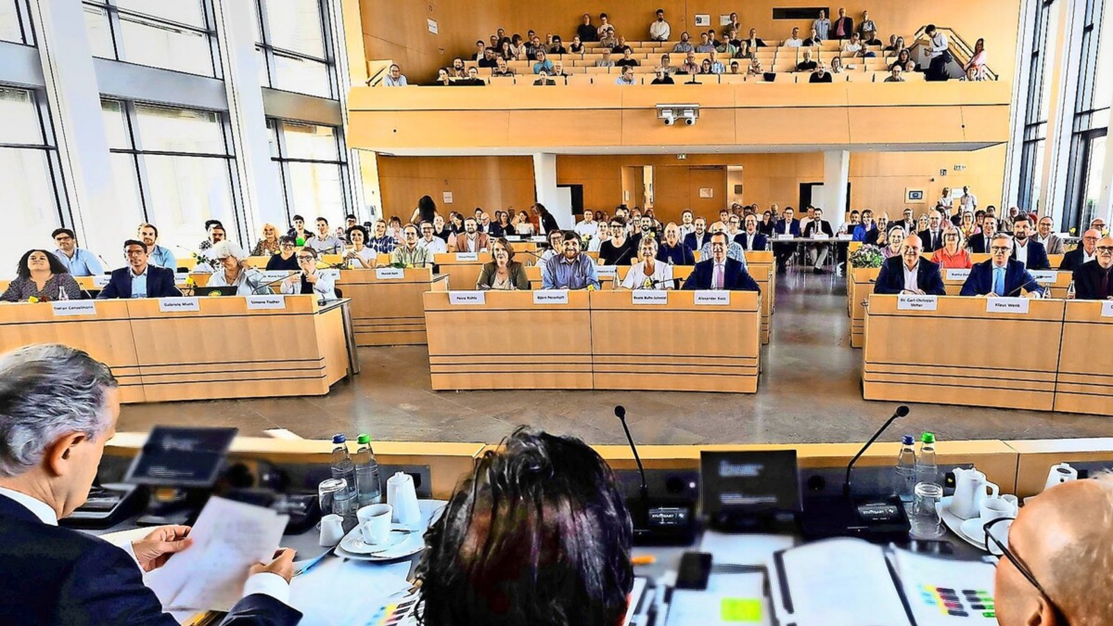 Vor zwei Jahren hat sich der Gemeinderat in Stuttgart konstituiert. Damals wurde auch Niels Foitzik für die AfD gewählt.Foto: Imago Vor zwei Jahren hat sich der Gemeinderat in Stuttgart konstituiert. Damals wurde auch Niels Foitzik für die AfD gewählt.Foto: Imago