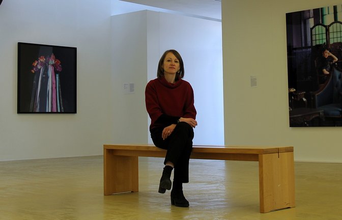 Ist beeindruckt von dem großen Fundus der Sammlung Klein: Sammlungsleiterin Janna Eisenbeis. <span class='image-autor'>Fotos: Kauer</span>