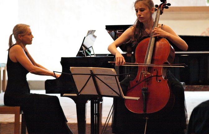 Mit Leidenschaft und Hingabe begeisterten Anna Meipariani (rechts) und Ilonka Heilingloh das Publikum.  <span class='image-autor'>Foto: Filitz</span>
