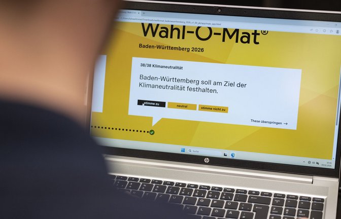 Der Wahl-O-Mat zur Landtagswahl ist nun online.<span class='image-autor'>Foto: Marijan Murat/dpa/Marijan Murat</span>
