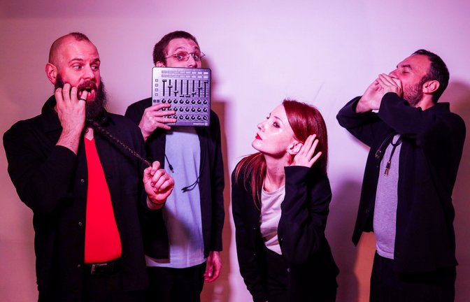 Bei Eclat gibt es jede Menge spannender Musikexperimente – wie hier vom italienischen Quartett Azione Improvvisa<span class='image-autor'>Foto: LaPresse</span>
