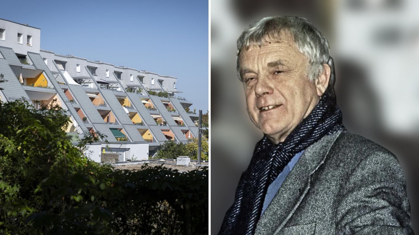 Der Stuttgarter Architekt Peter Faller. Preisgekrönte Bauten wie das Terrassenhaus Tapachstraße hat er entworfen.Foto: Eberhard Wurst (iwe, Universität Stuttgart)