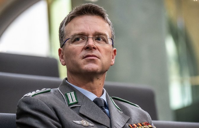 Der Bundesvorsitzende des Bundeswehrverbands Andre Wüstner hält Sondervermögen für nicht ausreichend.<span class='image-autor'>Foto: dpa/Michael Kappeler</span>