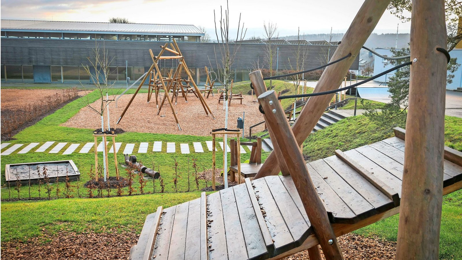 Der neue Wimsheimer Spielplatz bei der HagenschießhalleFoto: /Simon Granville Der neue Wimsheimer Spielplatz bei der HagenschießhalleFoto: /Simon Granville