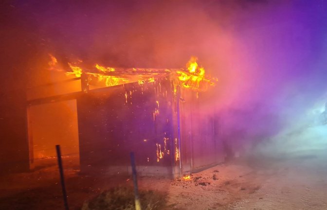Die Tiere konnten alle in Sicherheit gebracht werden.<span class='image-autor'>Foto: Freiwillige Feuerwehr Stockach</span>