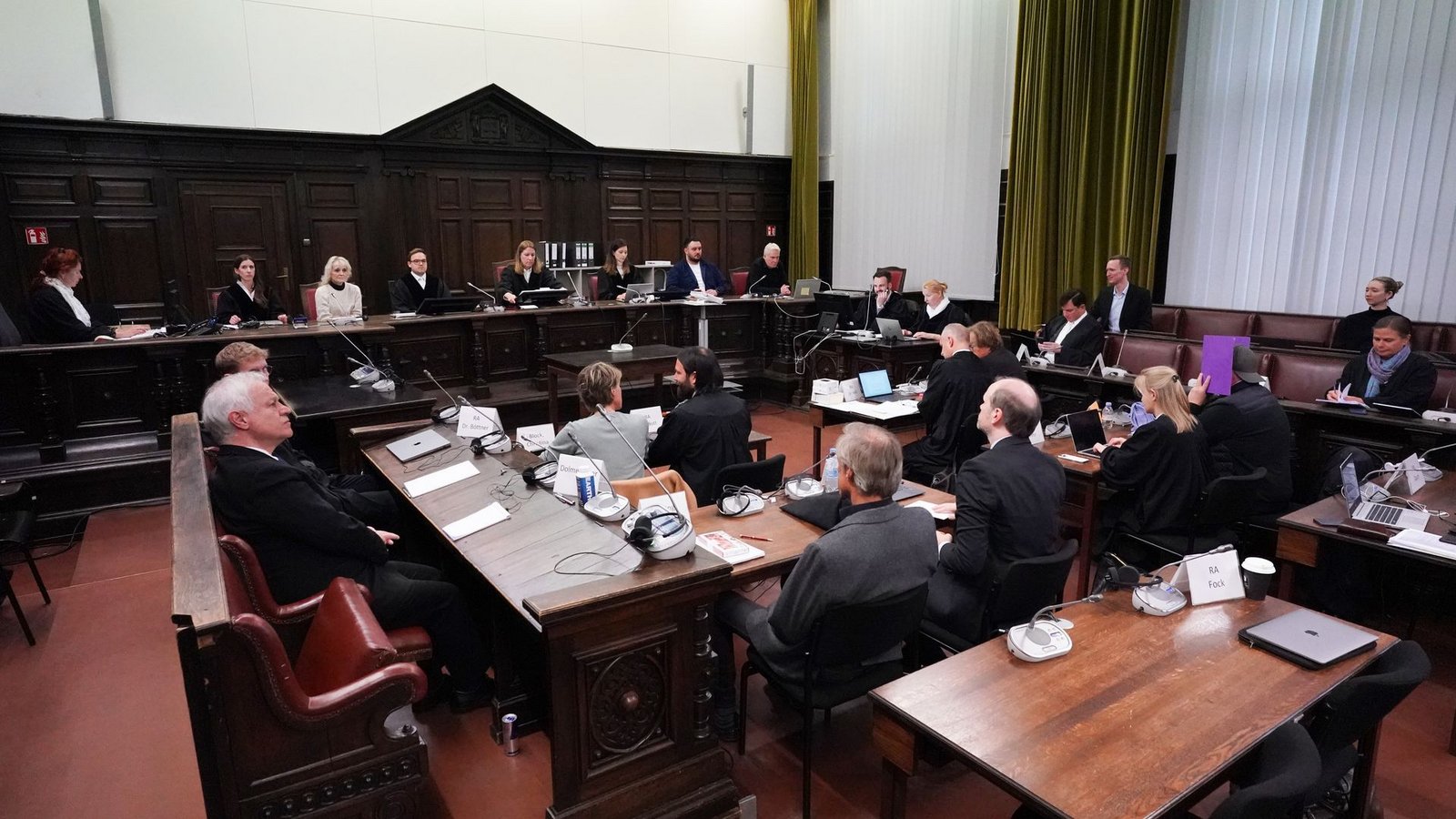 Nebenkläger Stephan Hensel war an diesem Verhandlungstag nicht anwesend.Foto: Marcus Brandt/dpa Pool/dpa