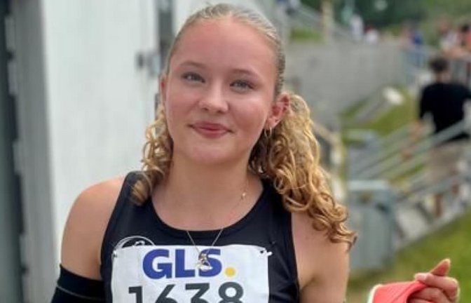 Anna Pantchev aus Schmiden gewinnt bei den deutschen U-18-Meisterschaften die Goldmedaille über 400 Meter.<span class='image-autor'>Privat</span>