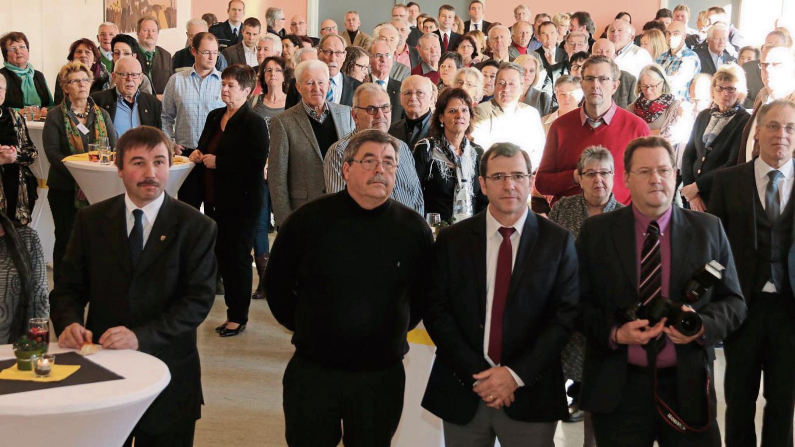 Rund 200 Besucher kamen gestern Nachmittag zum Neujahrsempfang nach Oberriexingen. Fotos: Bögel