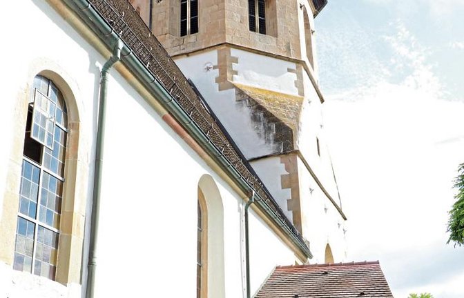 Dekan Reiner Zeyher, Thorsten und Daniela Kisser sowie Albrecht Noller und die Mitglieder des Kirchengemeinderates (von links) starten gemeinsam zu neuen Ufern.  Fotos: Gergen