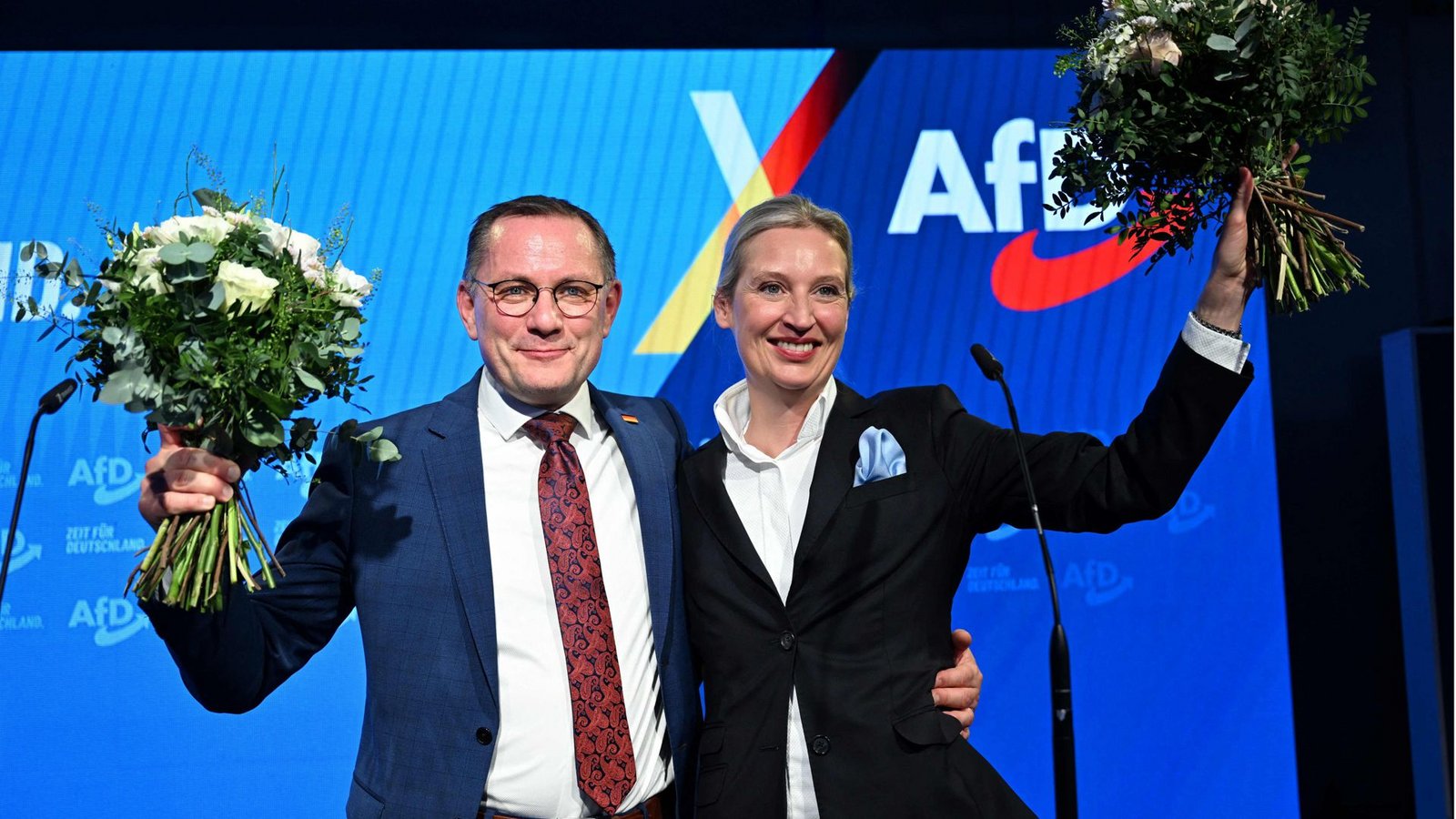 AfD-Kanzlerkandidatin Alice Weidel ist bereit für eine Regierungskoalition.Foto: AFP/SOEREN STACHE AfD-Kanzlerkandidatin Alice Weidel ist bereit für eine Regierungskoalition.Foto: AFP/SOEREN STACHE