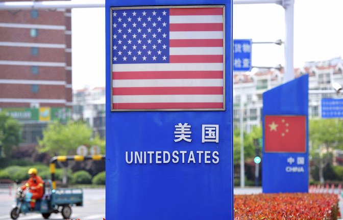 Die USA und China wollen von freiem Handel derzeit nicht viel wissen.<span class='image-autor'>Foto: Chinatopix/dpa</span>