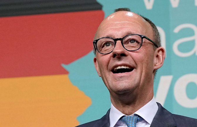 Friedrich Merz (CDU) verkündete seine nächsten Schritte.<span class='image-autor'>Foto: Michael Kappeler/dpa</span>