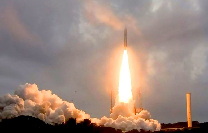 Dass die Trägerrakete Ariane starten kann, hat auch mit Baden-Württemberg zu tun.<span class='image-autor'>Foto: AFP</span>