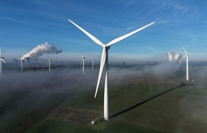 Klimaschutz und Umweltschutz kommen bisweilen in einen Konflikt. Beim Ausbau der  Windkraft muss die Natur manchmal zurückstehen.<span class='image-autor'>Foto: dpa/Henning Kaiser</span>