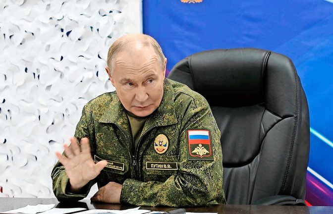 Wladimir Putin hat sich und sein Land in eine ausweglose Situation manövriert.<span class='image-autor'>Foto: Uncredited/Russian Presidential</span>