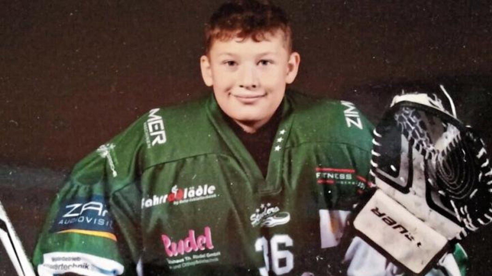 Christopher ist begeisterter Eishockeyspieler. Foto: p Christopher ist begeisterter Eishockeyspieler. Foto: p