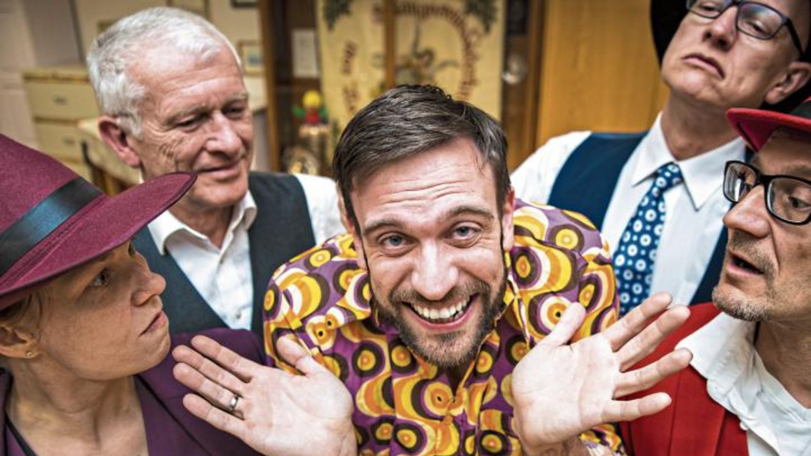 Die Komödie „Der Diener zweier Herren“ verspricht turbulent zu werden.  Fotos: p