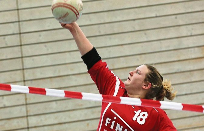 Eva Zimmermann hat erstmals in dieser Saison wieder das Trikot des TVV getragen und war gleich mitverantwortlich für den Sieg. Foto: Küppers