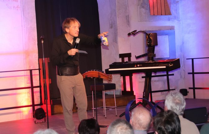 Er weiß, wie man das Publikum begeistert: Martin O. in Vaihingen. <span class='image-autor'>Foto: Arning</span>