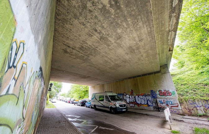 Der 36-jährige Beschuldigte soll sich mit Tabitha in dieser Unterführung nahe Eglosheim getroffen und sie dort erwürgt haben. <span class='image-autor'>Foto: KS-Images</span>