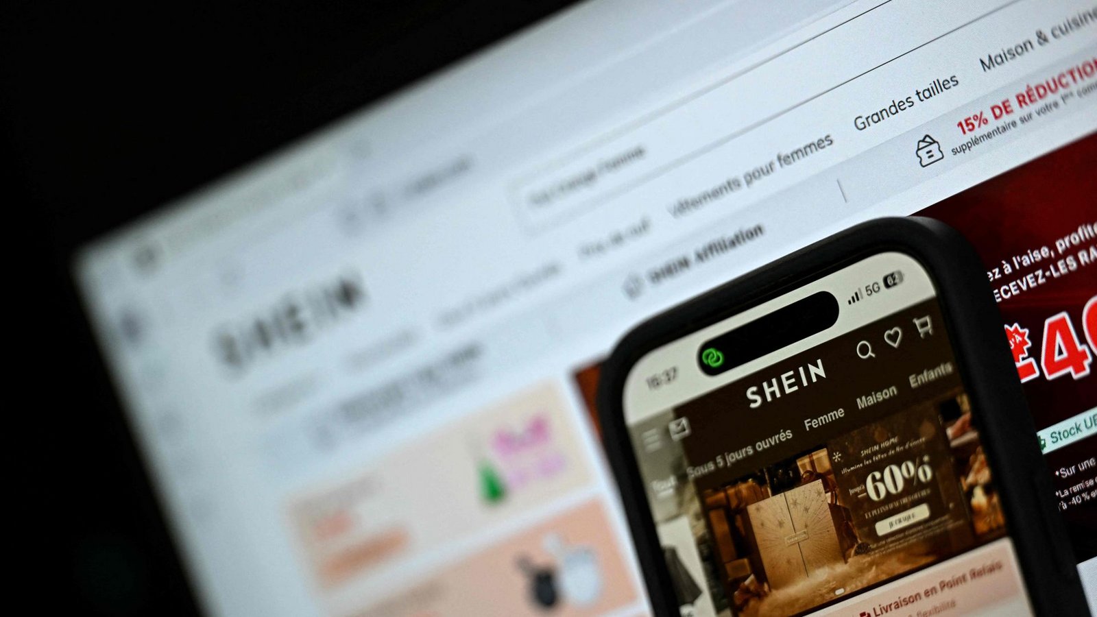 Die französische Justiz ermittelt gegen den in China gegründeten Onlinehändler mit Sitz in Singapur. (Symbolbild)Foto: AFP/JULIE SEBADELHA Die französische Justiz ermittelt gegen den in China gegründeten Onlinehändler mit Sitz in Singapur. (Symbolbild)Foto: AFP/JULIE SEBADELHA