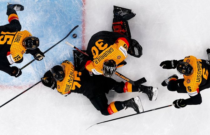 WM-Aus für die Eishockey-Nationalmannschaft nach der Vorrunde.<span class='image-autor'>Foto: Claudio Thoma/KEYSTONE/dpa</span>
