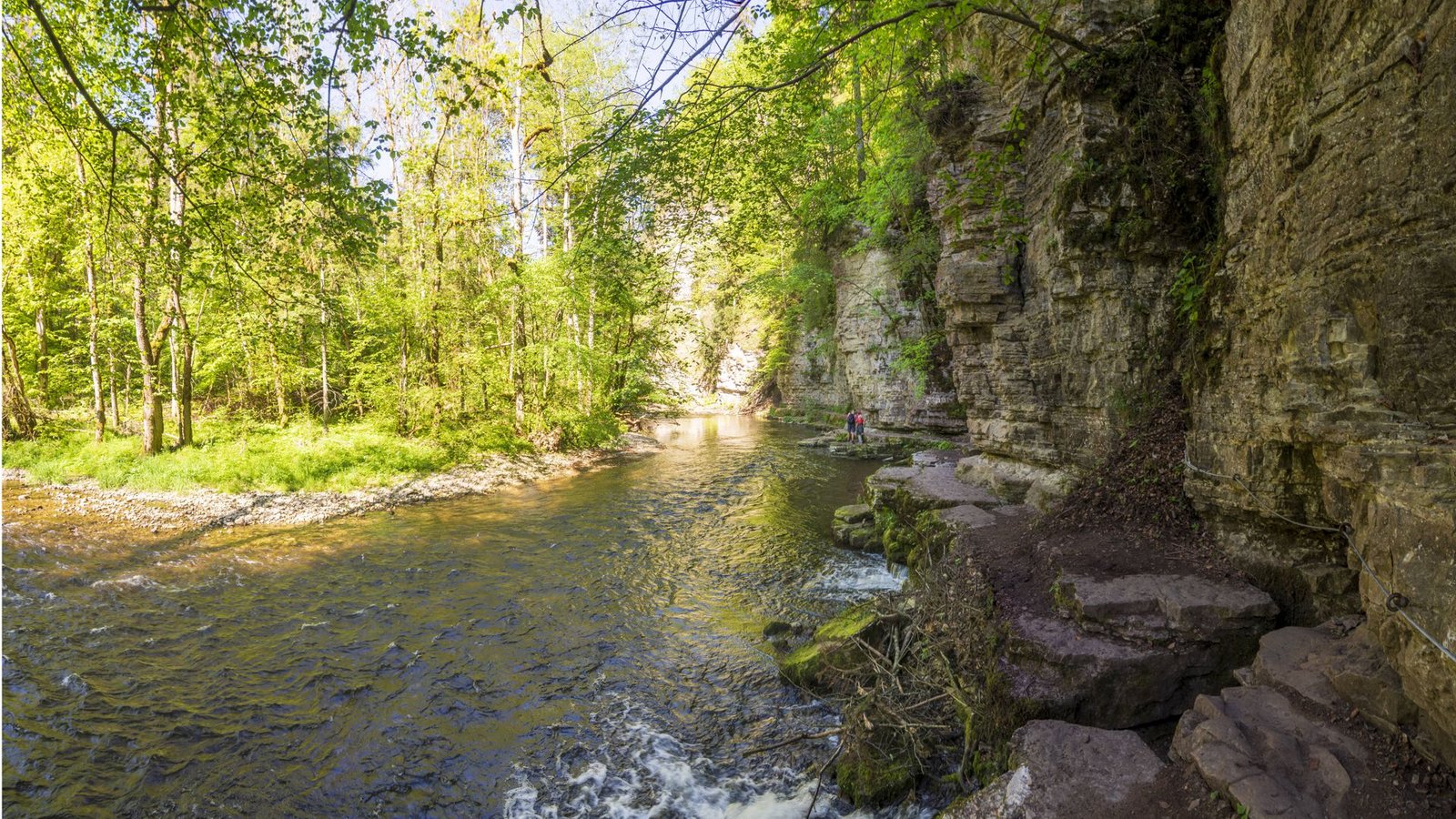Ein großes Abenteuer: Die wilde Wutachschlucht im Schwarzwald.Foto: imago/Volker Preusser Ein großes Abenteuer: Die wilde Wutachschlucht im Schwarzwald.Foto: imago/Volker Preusser