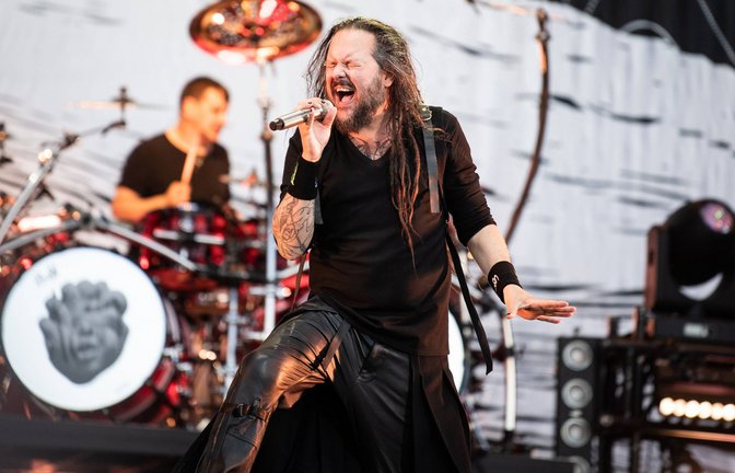 Sänger Jonathan Davis von Korn.<span class='image-autor'>Foto: IMAGO/Gonzales Photo</span>