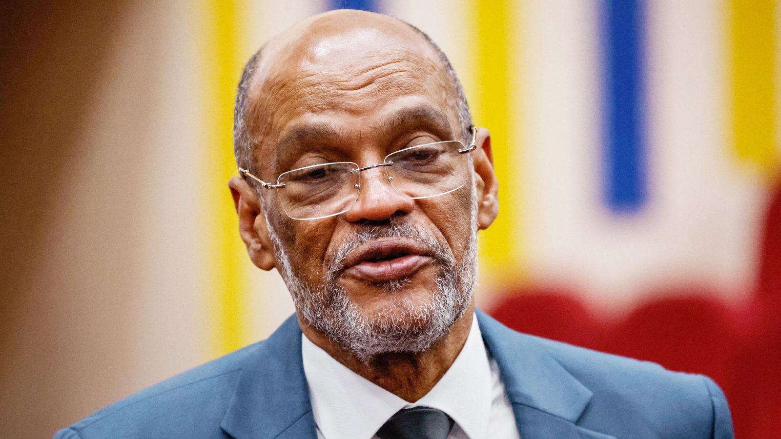 Haitis Regierungschef Ariel Henry, befindet sich derzeit in Kenia, um 1000 Polizisten zur Befriedung seines Landes anzuwerbenFoto: AFP/Simon Maina Haitis Regierungschef Ariel Henry, befindet sich derzeit in Kenia, um 1000 Polizisten zur Befriedung seines Landes anzuwerbenFoto: AFP/Simon Maina