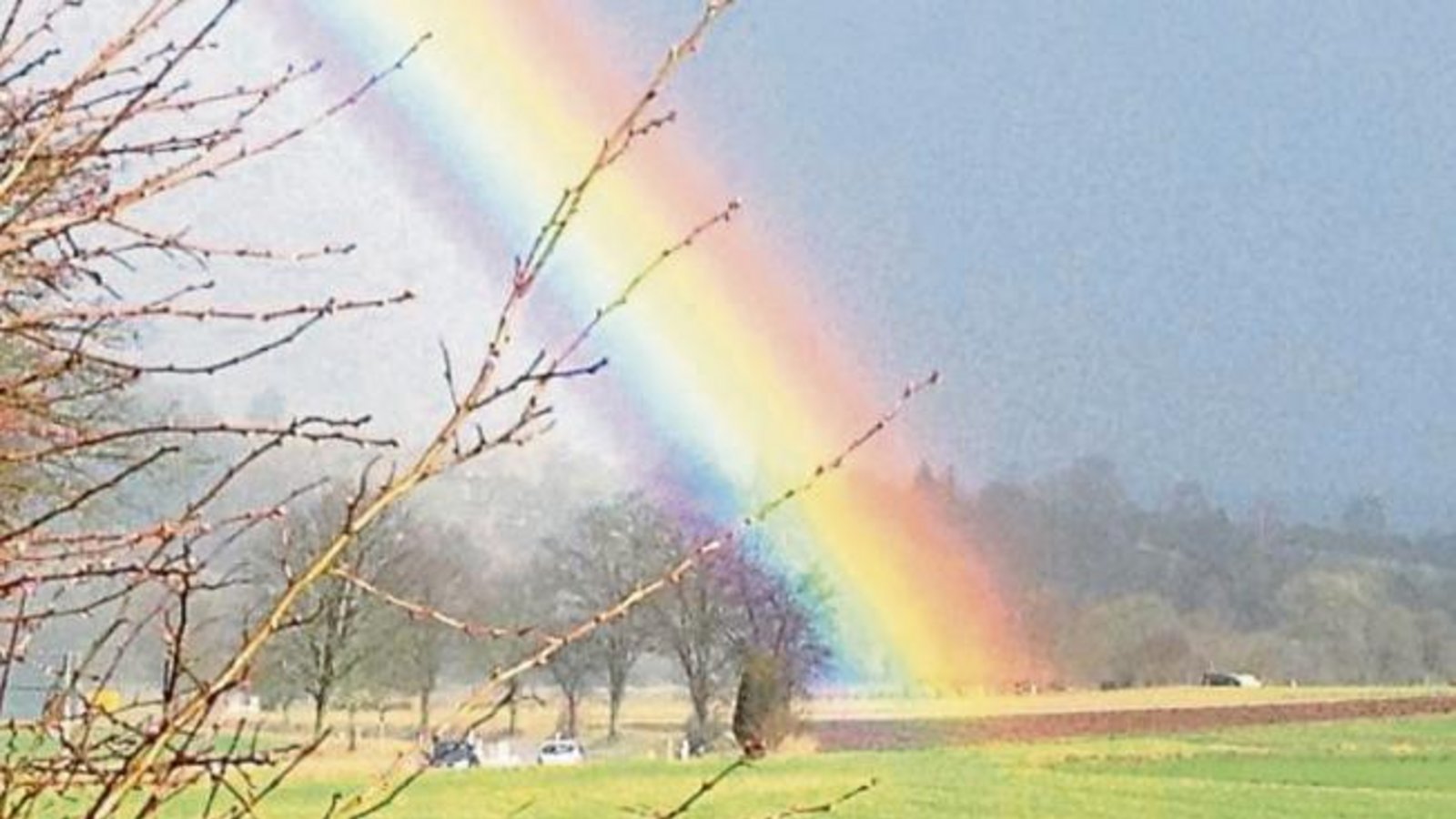Horrheim unter einem Naturschauspiel: Unser Leser Klaus Collmer hat am Kreisverkehr Richtung Kleinglattbach am Dienstag diesen prächtigen Regenbogen fotografiert. Horrheim unter einem Naturschauspiel: Unser Leser Klaus Collmer hat am Kreisverkehr Richtung Kleinglattbach am Dienstag diesen prächtigen Regenbogen fotografiert.