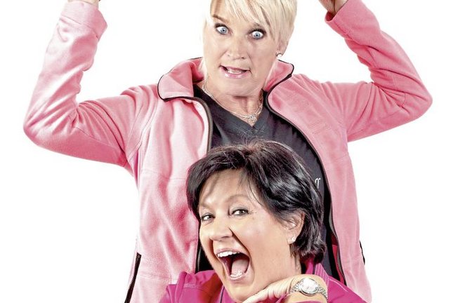 Petra Binder und Doris Reichenauer sind Dui do on de sell.  Foto: p