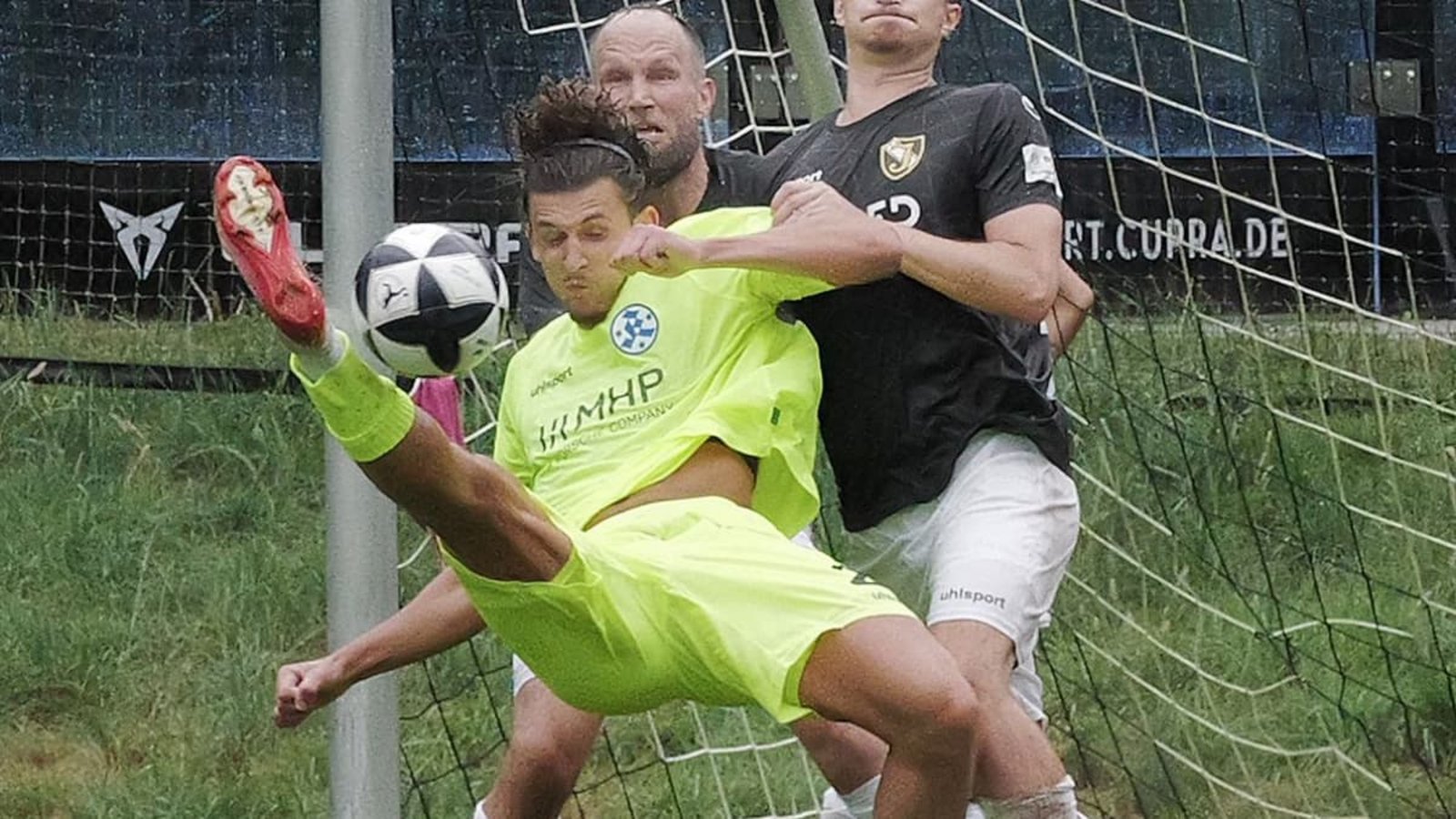 David Stojak erzielte in Büsnau die ersten&nbsp; vier Treffer für die Stuttgarter Kickers.Günter E. Bergmann - Photograph