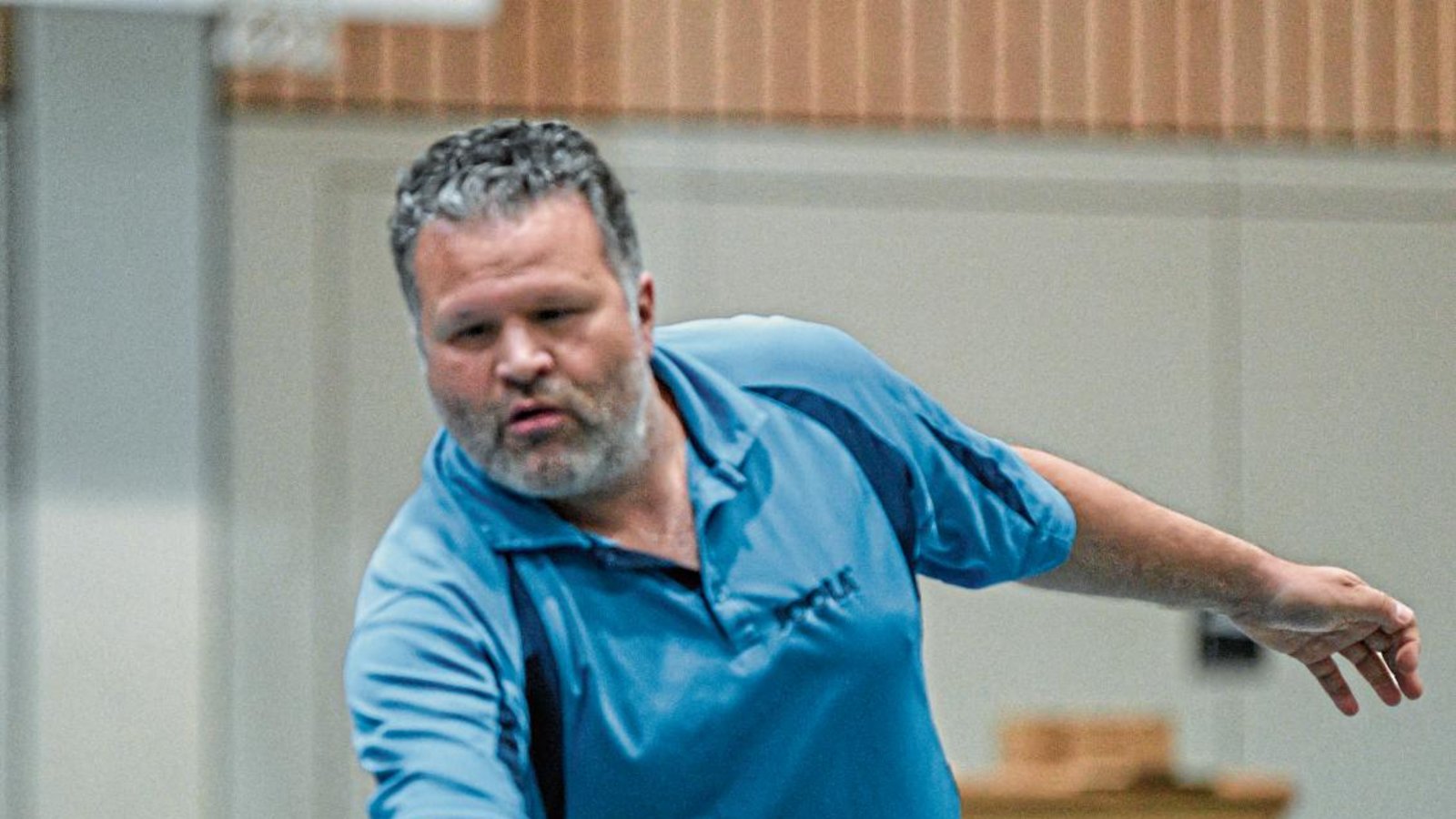 Harry Weinschenk macht letztlich den Sack zum 9:3-Sieg des TSV Kleinglattbach gegen den TSV Heimsheim zu. Foto: Leitner Harry Weinschenk macht letztlich den Sack zum 9:3-Sieg des TSV Kleinglattbach gegen den TSV Heimsheim zu. Foto: Leitner