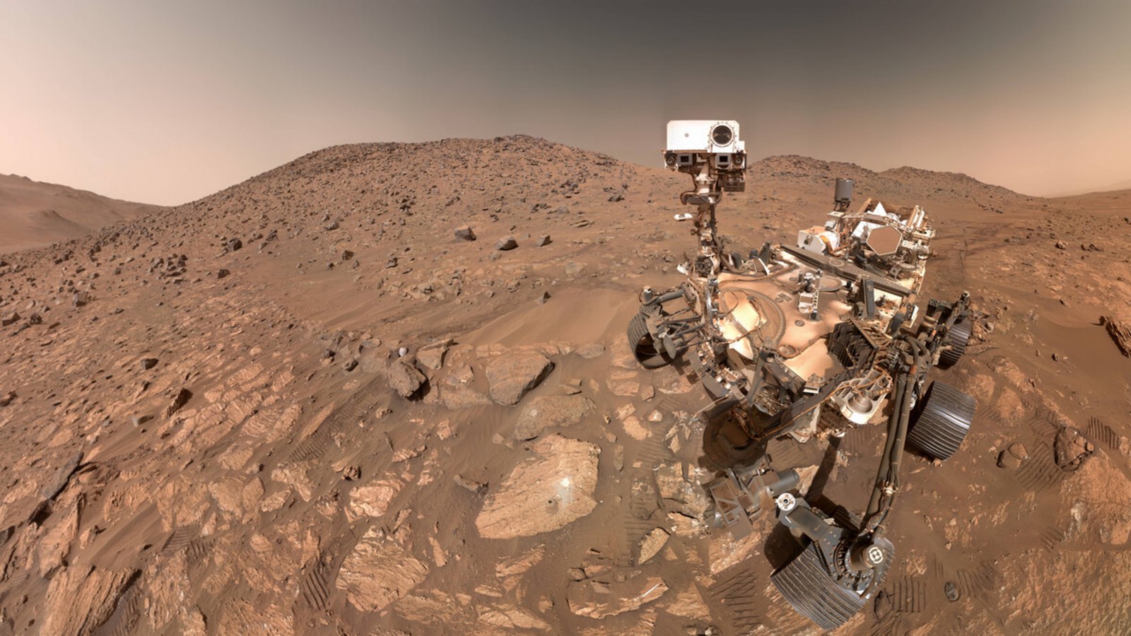 Dieses Selfie schoss ein Nasa-Roboter am 23. Juli 2024 auf dem Mars.Foto: IMAGO/Cover-Images Dieses Selfie schoss ein Nasa-Roboter am 23. Juli 2024 auf dem Mars.Foto: IMAGO/Cover-Images