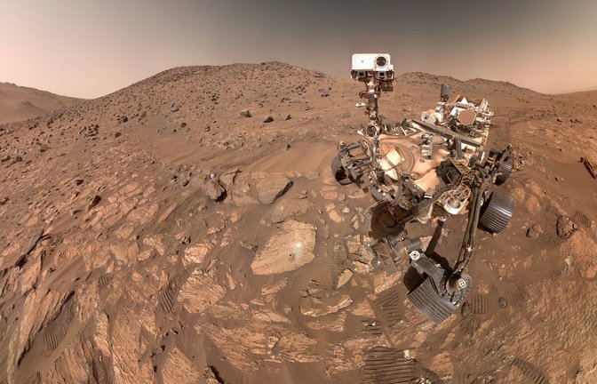Dieses Selfie schoss ein Nasa-Roboter am 23. Juli 2024 auf dem Mars.<span class='image-autor'>Foto: IMAGO/Cover-Images</span>