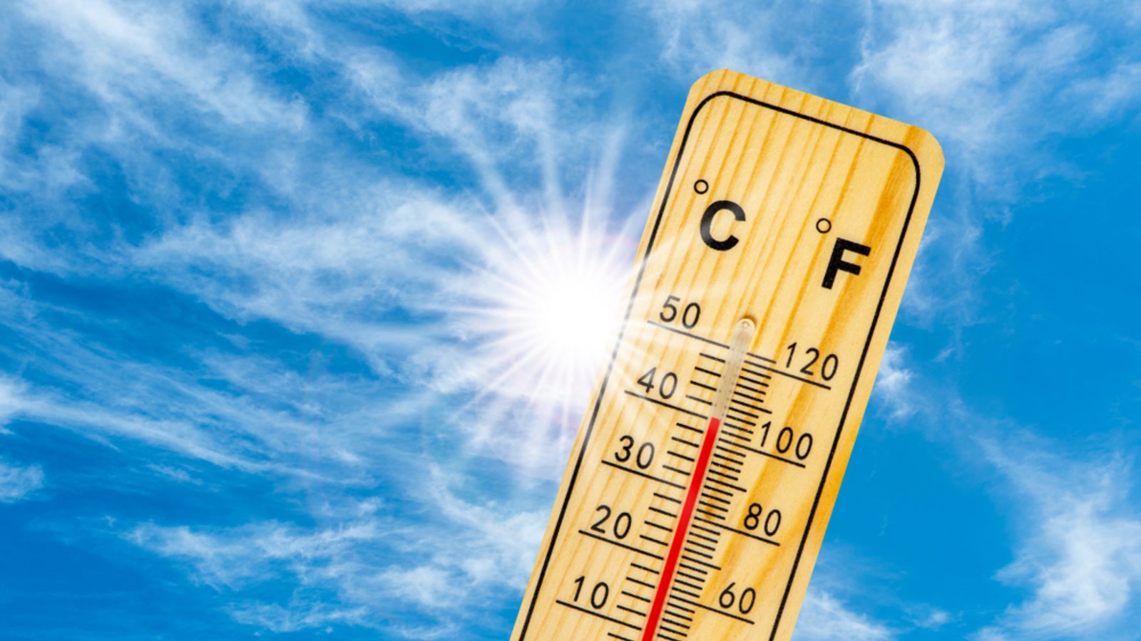 Stellenweise könnte die Temperatur auf über 40 Grad klettern.Foto: Wolfilser/ Shutterstock Stellenweise könnte die Temperatur auf über 40 Grad klettern.Foto: Wolfilser/ Shutterstock