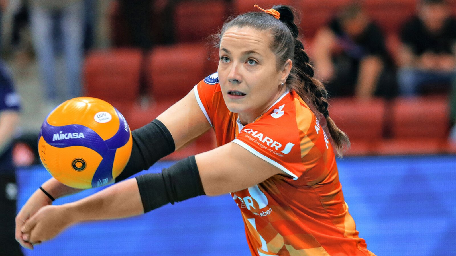 Libera Roosa Koskelo gewann mit dem Volleyball-Bundesligisten Allianz MTV Stuttgart acht Titel.Foto: Baumann Libera Roosa Koskelo gewann mit dem Volleyball-Bundesligisten Allianz MTV Stuttgart acht Titel.Foto: Baumann
