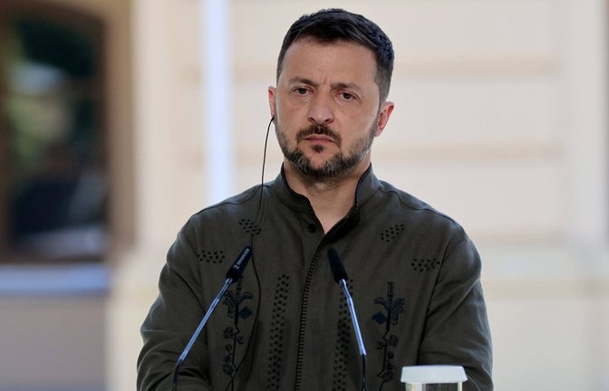 Der ukrainische Präsident Wolodymyr Selenskyj möchte keine weiteren Details über die Rakete nennen. (Archivbild)<span class='image-autor'>Foto: IMAGO/NurPhoto/Pavlo Bahmut</span>