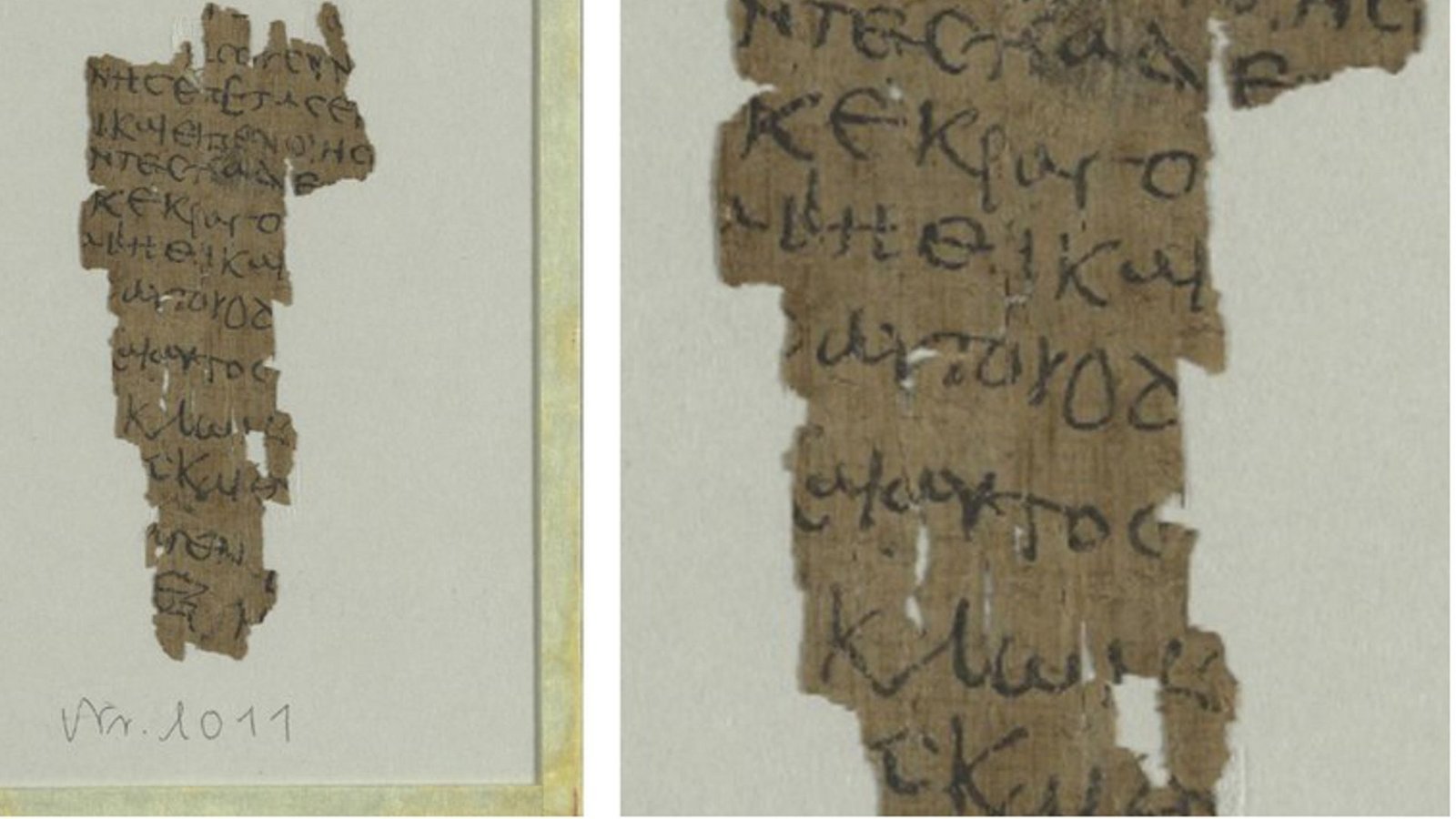 Das Papyrusfragment lag  seit Jahrzehnten mit der Inventarnummer „P.Hamb.Graec. 1011“ unbeachtet in der Staats- und Universitätsbibliothek Hamburg Carl von Ossietzky.Foto: Imago/United Archives International
